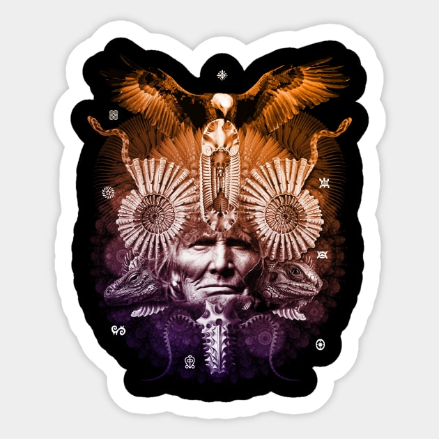 Shaman Sticker by ElectricMint